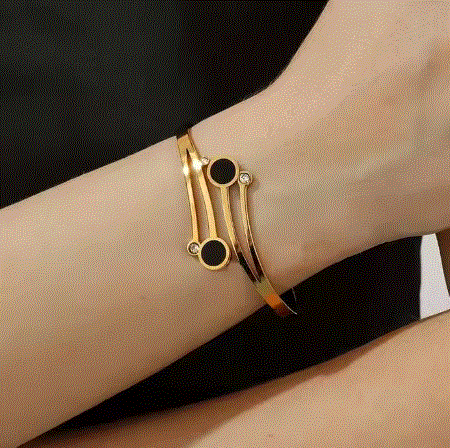 Zircon Cuff Bangle